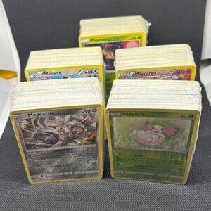Pokémon TCG Card Lot – 500 Cards – No Duplicates
